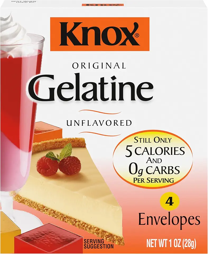 Knox Unflavored Gelatin (4 Envelopes)