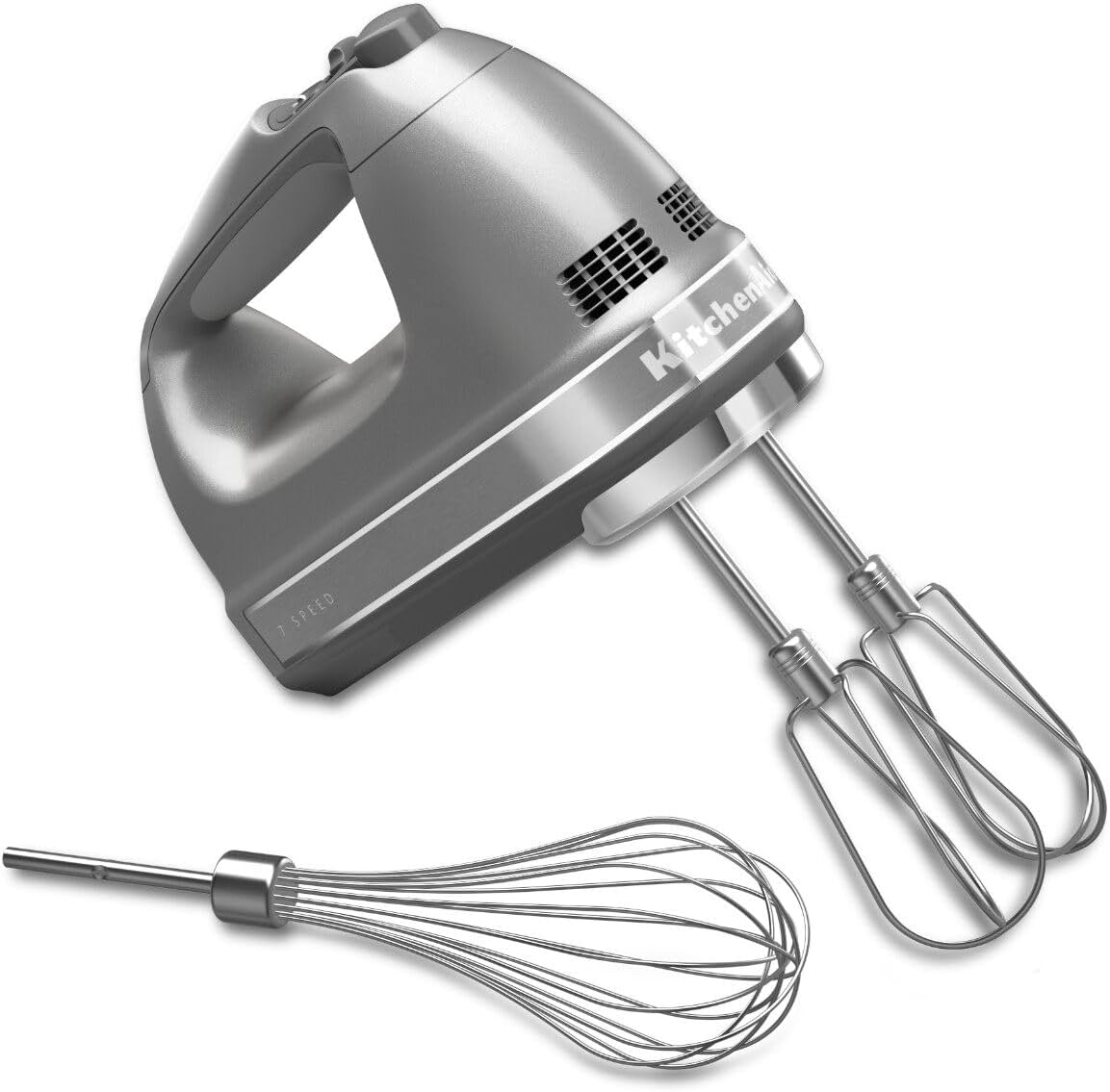 KitchenAid 7-Speed Hand Mixer - KHM7210 - Contour Silver