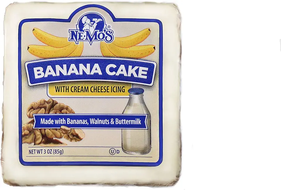 Ne-Mo&#x27;s Bakery Banana Cake Square - 36 Pack