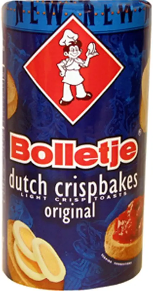 Dutch Cripbake Original (Light Crisp Toast) 3.5oz (Pack of 6)