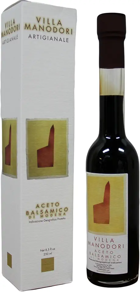 Villa Manodori Balsamic Vinegar, 8.5 Fl Oz (Pack of 2)