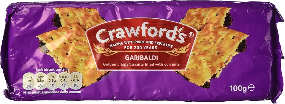 Crawford&#x27;s Garibaldi Biscuits, 3.52 Ounce (Pack of 6)