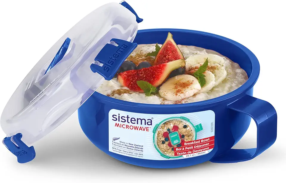 Sistema Microwave Breakfast Bowl, 850ml, Colors May Vary