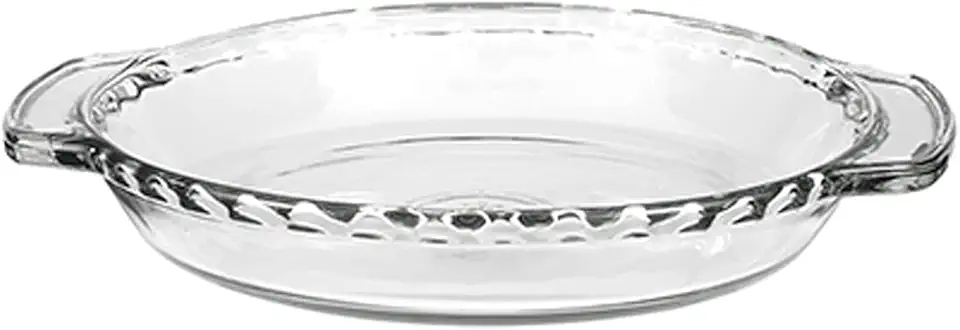 Anchor Hocking Oven Basics 9.5-Inch Deep Pie Plate, Clear, 1 Piece