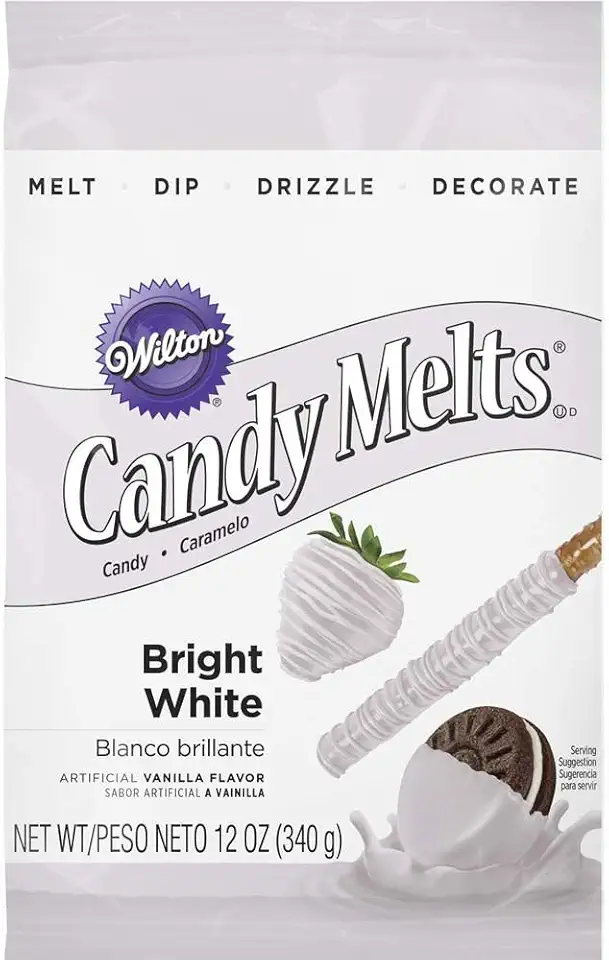 Wilton Candy Melts, Bright White, 12 oz.