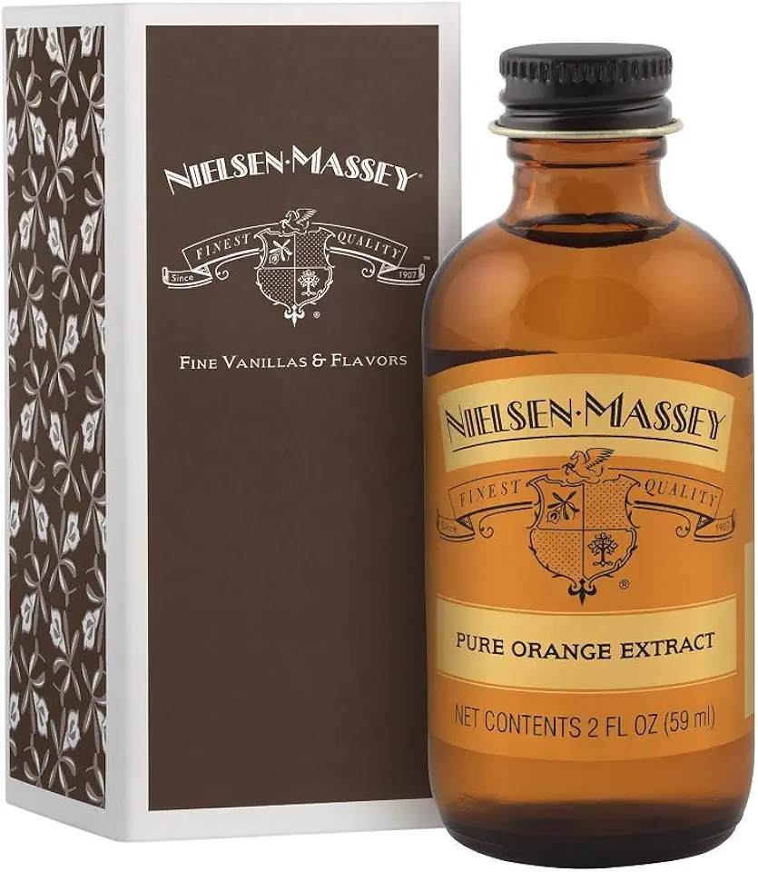 Nielsen-Massey Pure Orange Extract for Baking, Cooking and Drinks, 2 Ounce Bottle