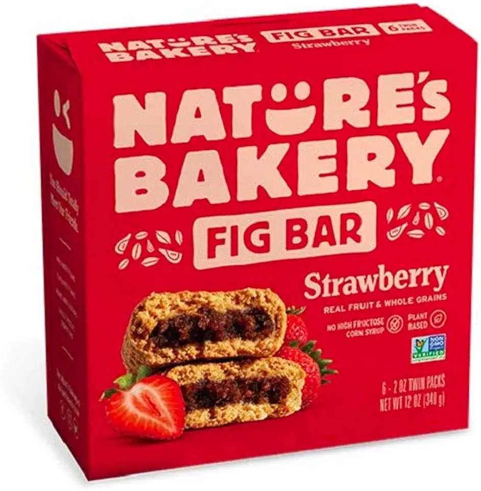 Nature&#x27;s Bakery Strawberry Fig Bars, 2 Oz, 6 Ct