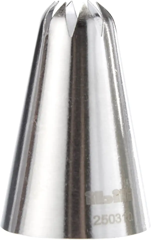 ibili 250310 &quot;Close Star&quot; Piping Nozzle, Silver, 10 mm