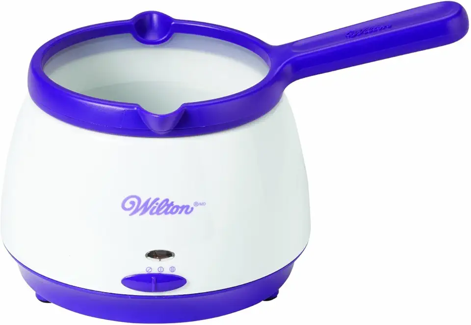 Wilton Candy Melts Candy And Chocolate Melting Pot, 2.5 Cups Capacity, Assorted Colors, Plastic