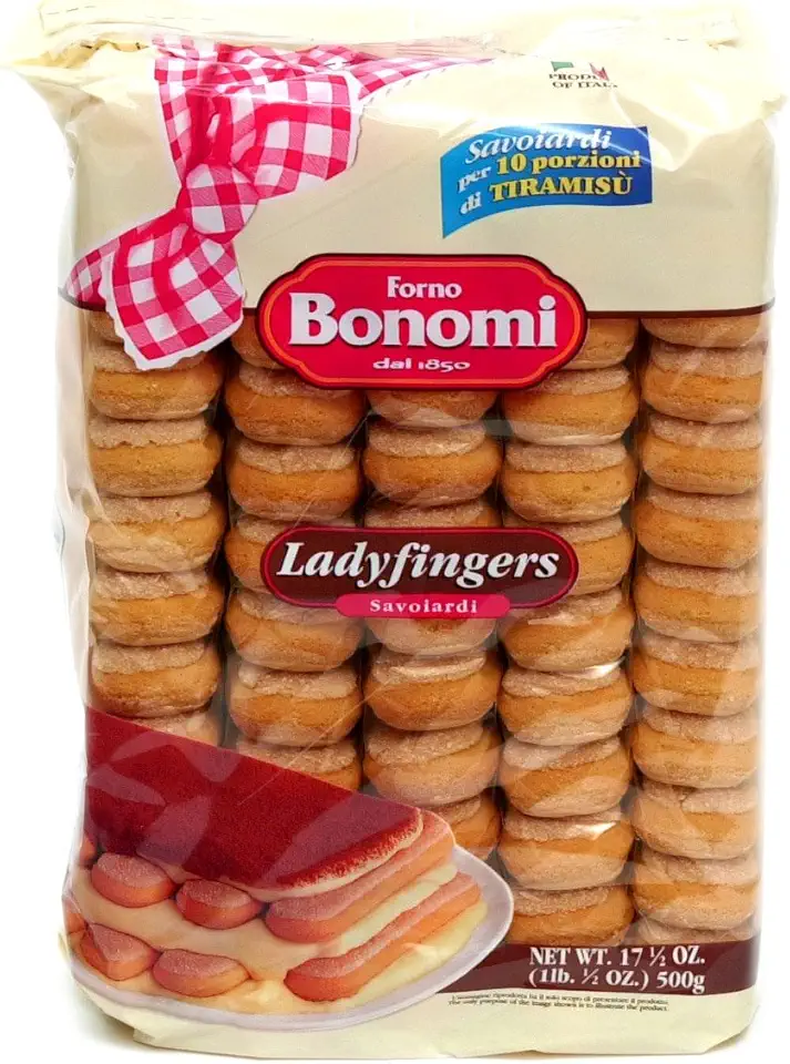 Forno Bonomi Savoiardi Traditional Italian Ladyfingers 17.5 oz (Pack of 10)