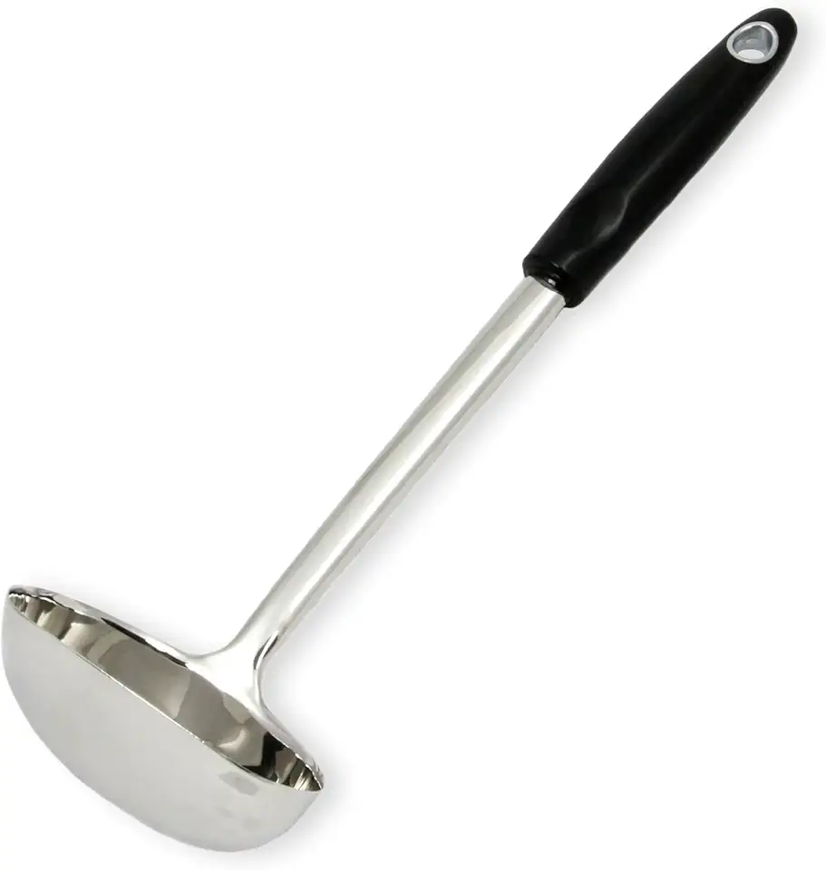 Chef Craft Heavy Duty Ladle, 13 inch, Stainless Steel