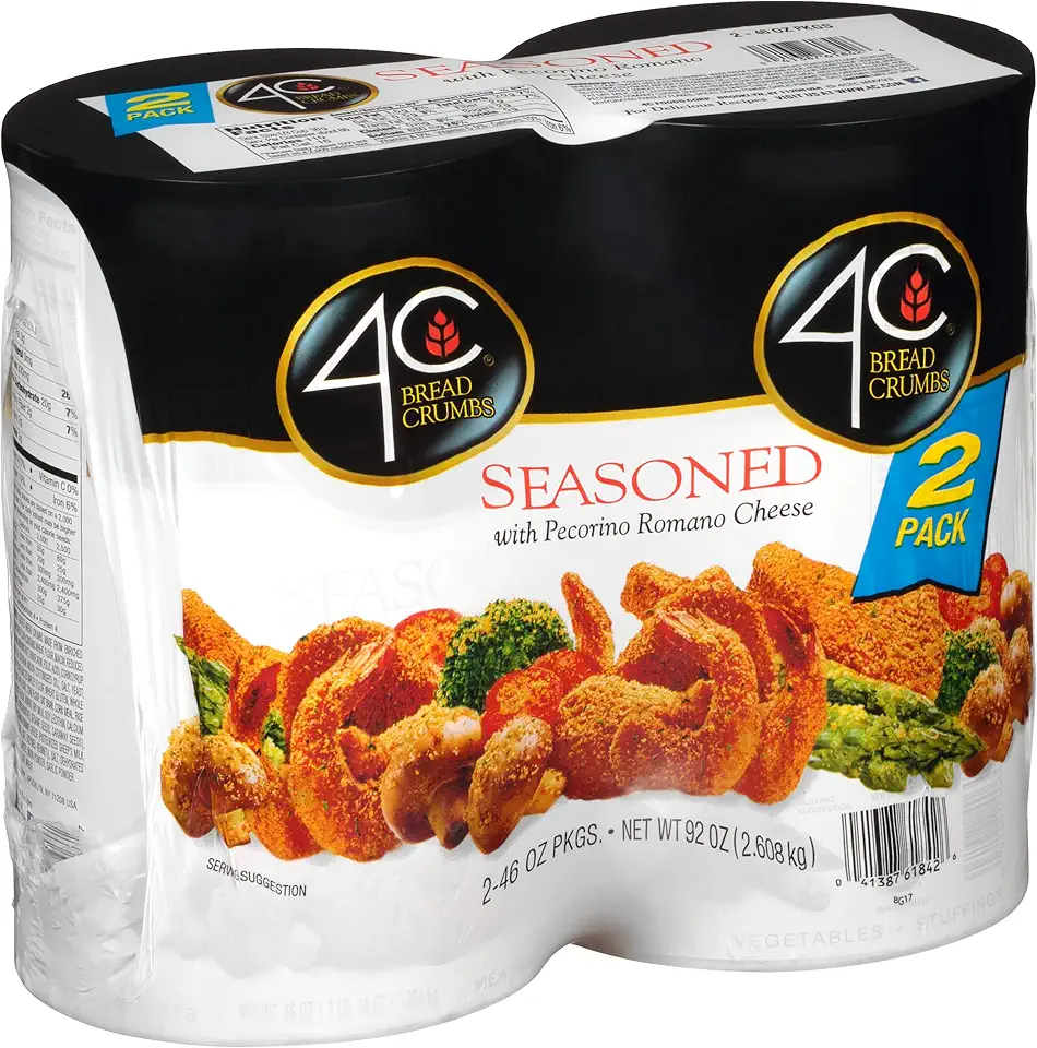 4C Seasoned Bread Crumbs, 92 oz