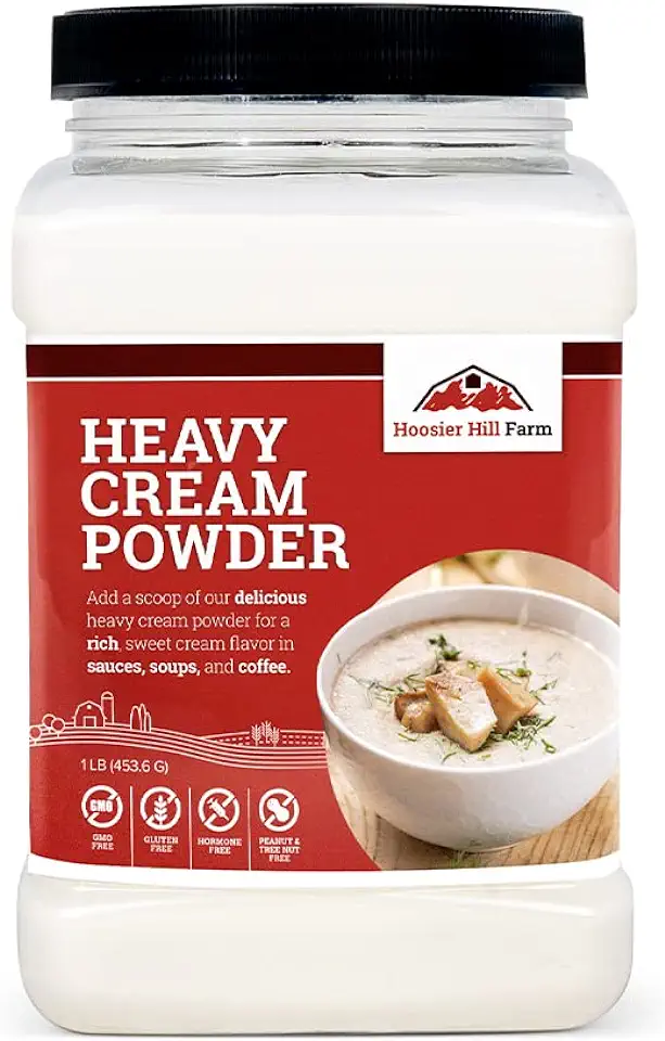 Hoosier Hill Farm Heavy Cream Powder, 1LB (Pack of 1)