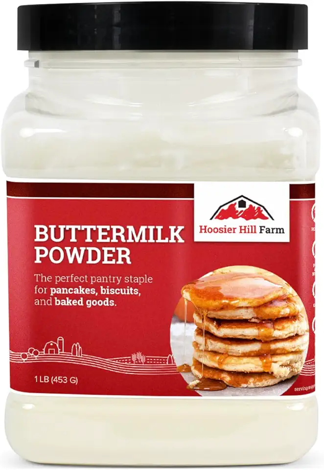 Hoosier Hill Farm Buttermilk Powder, 1LB (Pack of 1)