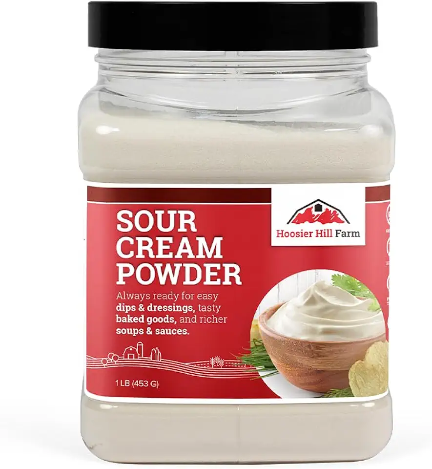 Hoosier Hill Farm Sour Cream Powder, 1LB (Pack of 1)