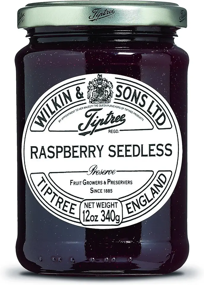 Tiptree Raspberry Seedless Preserve, 12 Ounce Jar