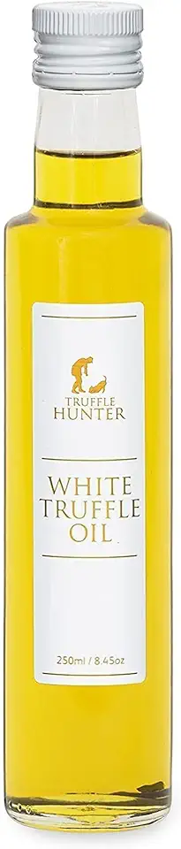 TruffleHunter - White Truffle Oil - Extra Virgin Olive Oil for Cooking &amp; Seasoning - 8.45 Oz