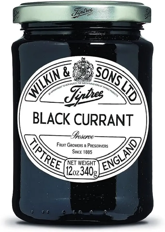 Tiptree Black Currant Preserve 12 Ounce (Pack of 6)