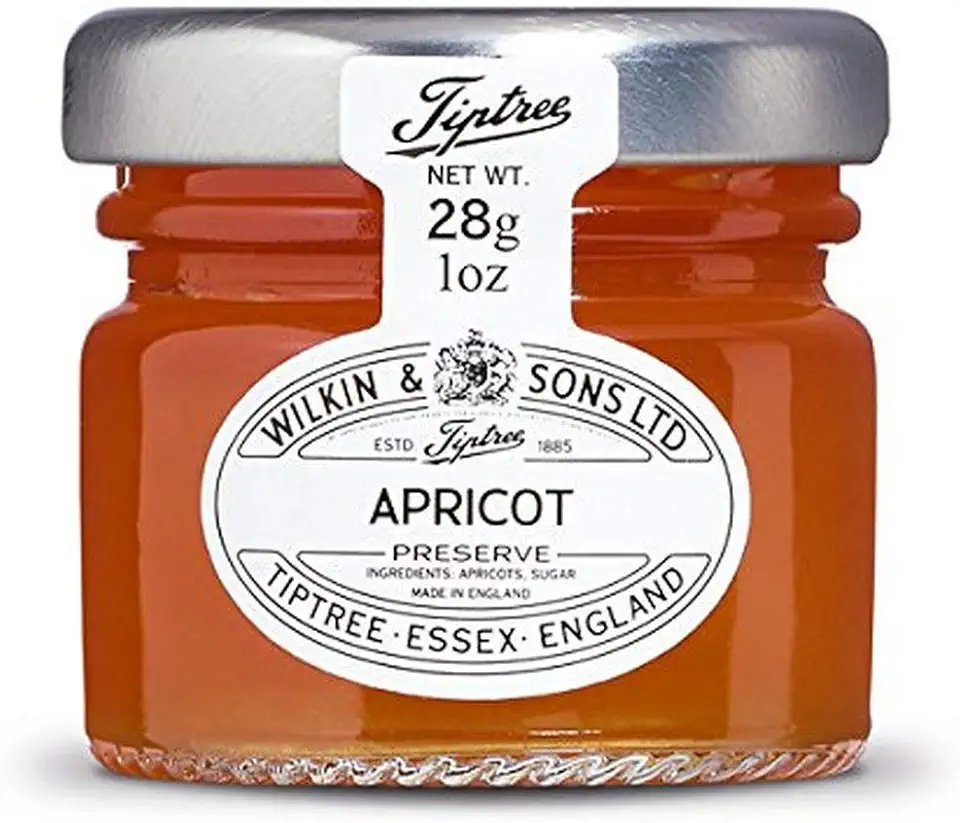 Tiptree Apricot Preserve Minis, 1 Ounce (Pack of 72)