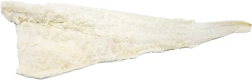 Bacalao - Baccala Dried Salt Cod Without Bone - Approximately 2.5 Lb. - Excellent Filets by Italian Market