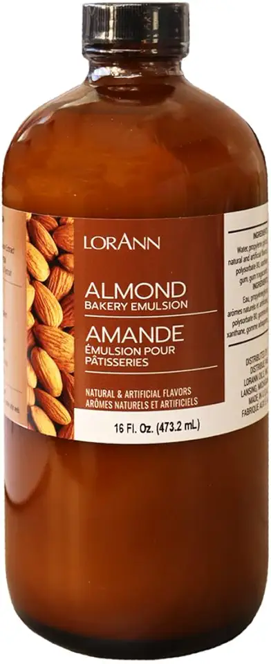 LorAnn Almond Bakery Emulsion, 16 ounce bottle