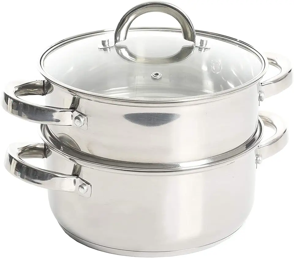 Oster Steamer Stainless Steel Cookware, 3.0-Quart