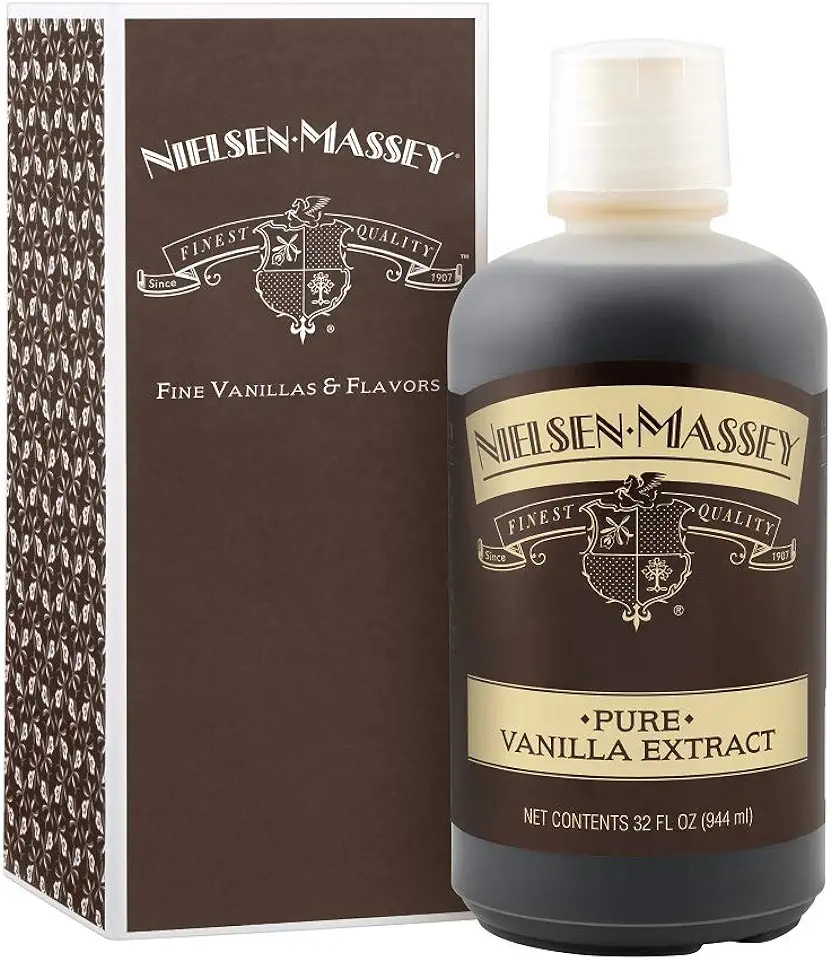 Nielsen-Massey Pure Vanilla Extract for Baking and Cooking, 32 Ounce