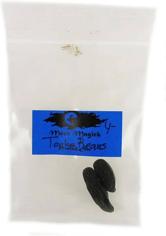 Tonka Beans Raw Herb 8 Beans