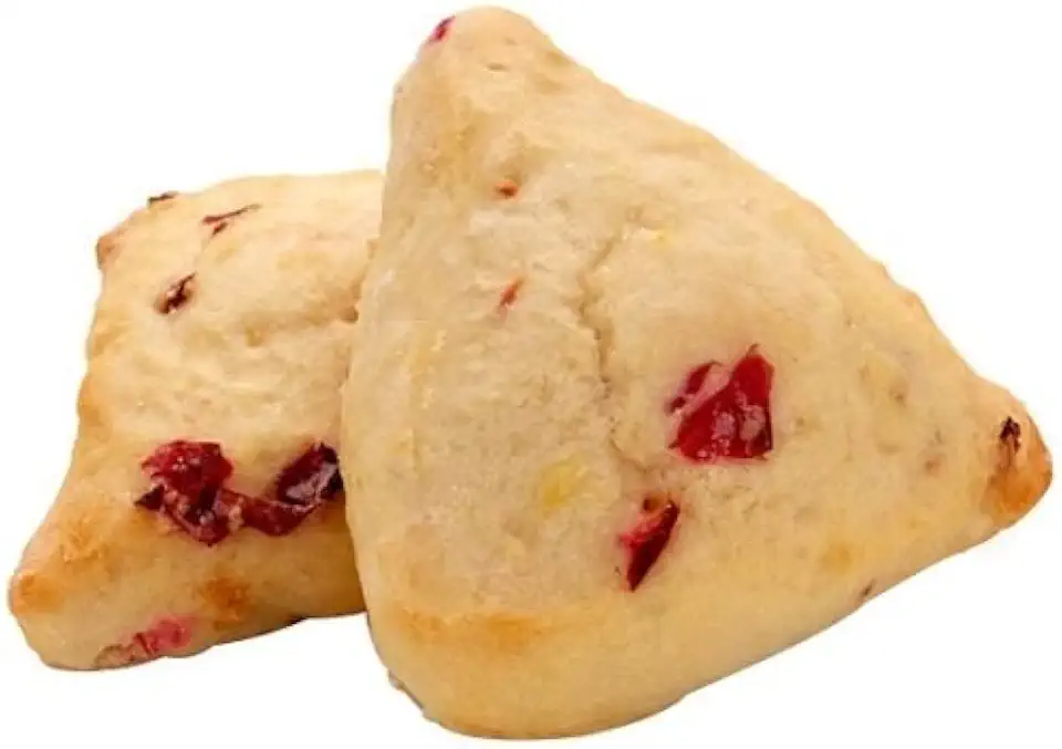 Two Bite Orange Cranberry Scones, 24 Ounce - 6 per case.