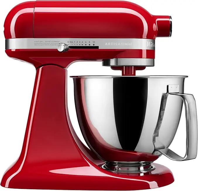 KitchenAid Artisan Mini 3.5 Quart Tilt-Head Stand Mixer - KSM3316X - Empire Red