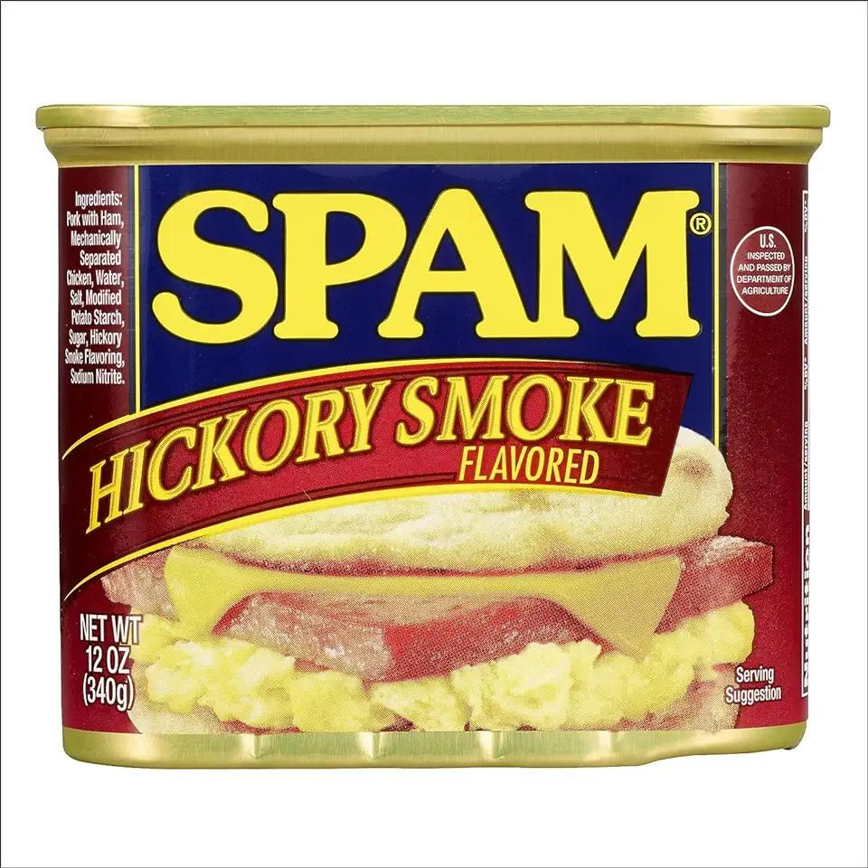 Spam Hickory Smoke, 12 Ounce Can