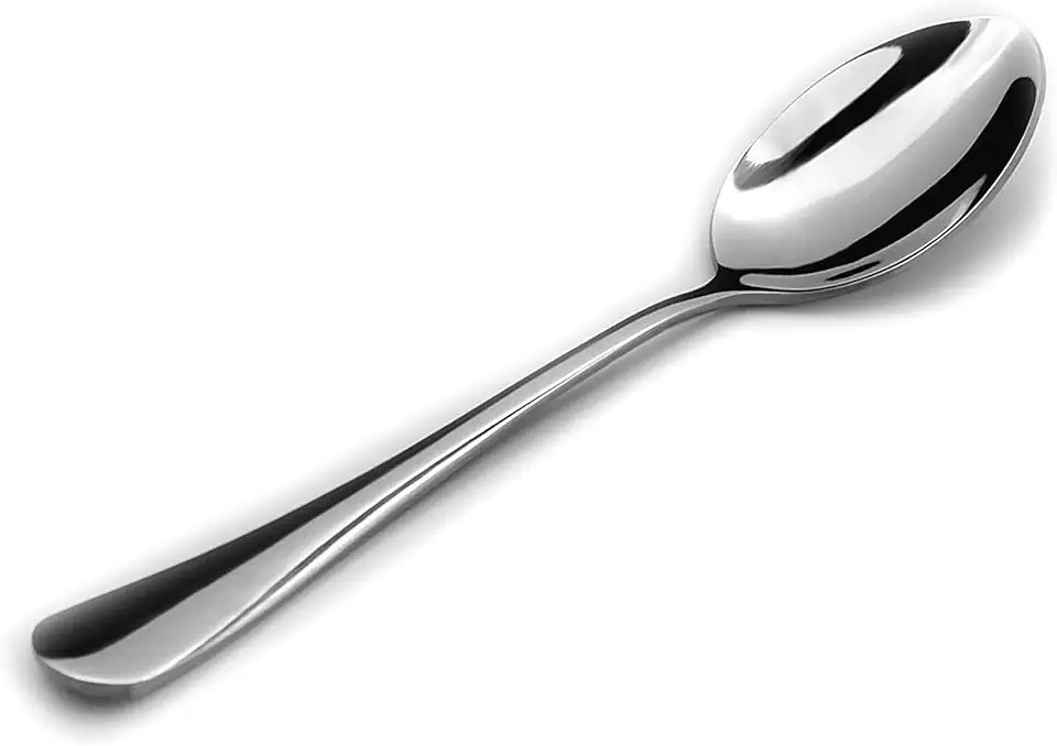 Hiware 12-piece Good Stainless Steel Teaspoons, 6.1 Inches