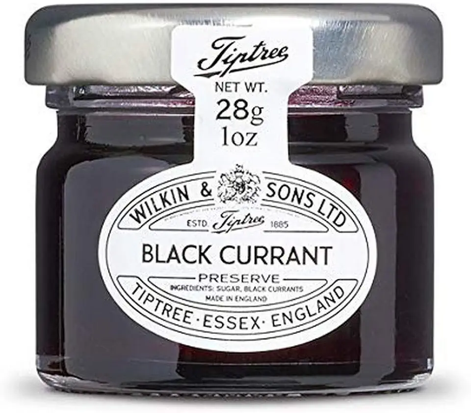 Tiptree Black Currant Preserve Minis, 1 Ounce (Pack of 72)