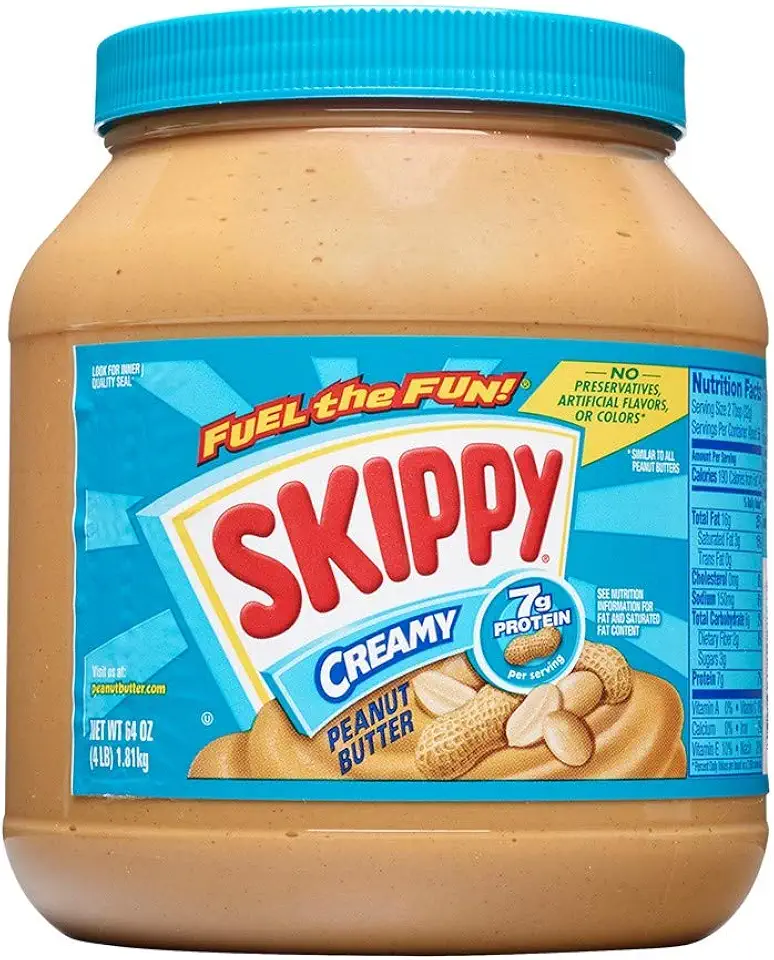 Skippy Creamy Peanut Butter, 64 Ounce