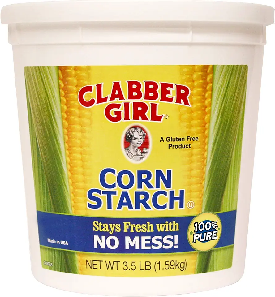 Clabber Girl, Corn Starch, 3.5lb