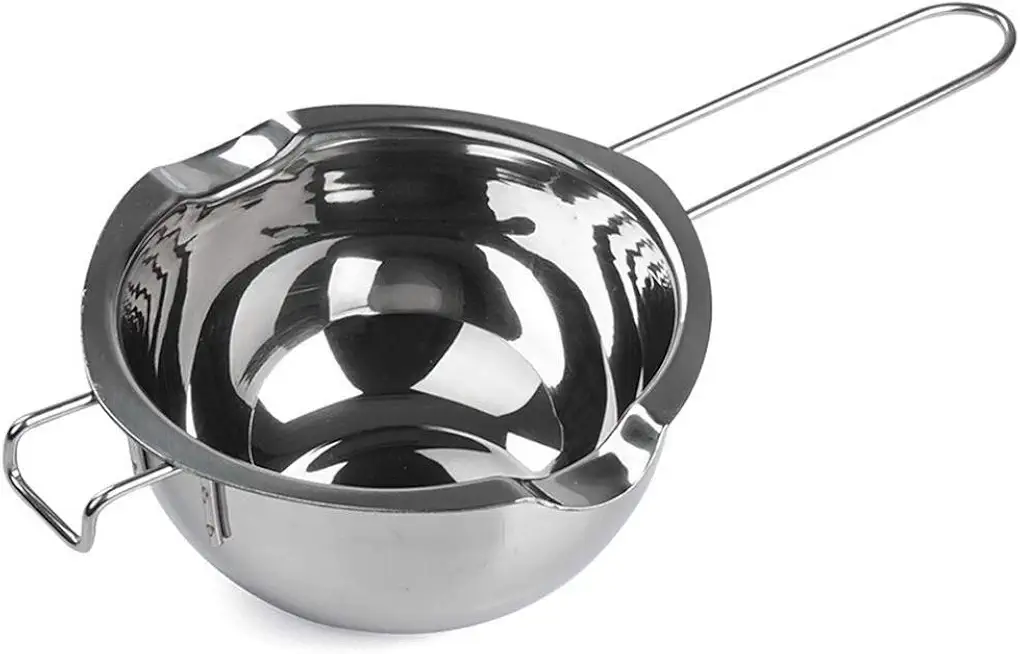 Stainless Steel Double Boiler Pot for Melting Chocolate, Candy and Candle Making (18/8 Steel, 2 Cup Capacity, 480ML)