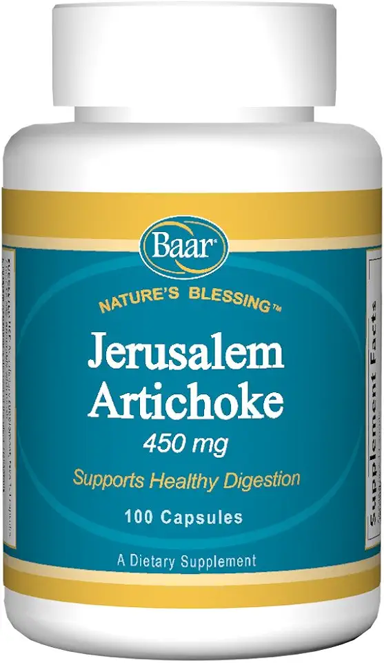 Baar Jerusalem Artichoke, 320 mg, 100 Capsules