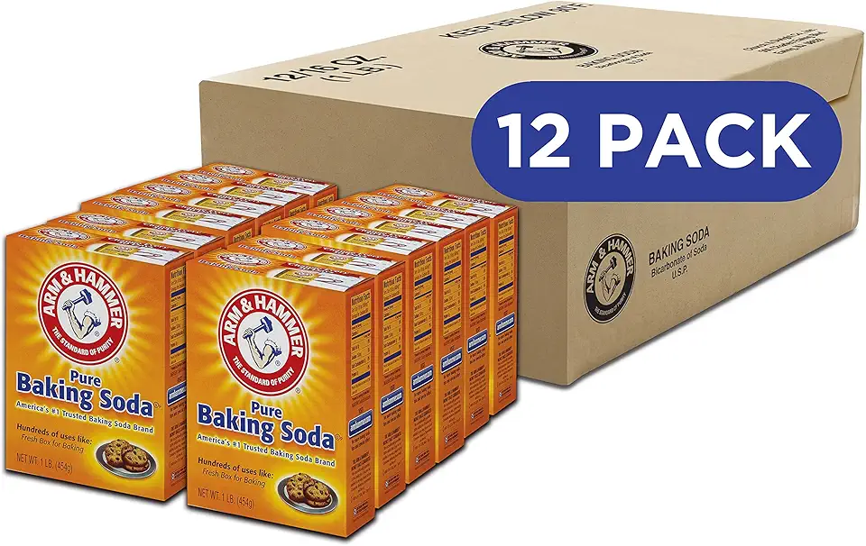 Arm &amp; Hammer Baking Soda, 1 Pound (Pack of 12)