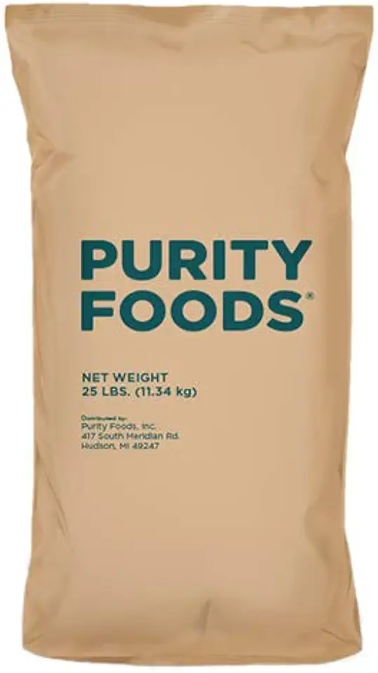 Purity Foods VitaSpelt Non-GMO Whole Grain Spelt Flour 25 lb bag