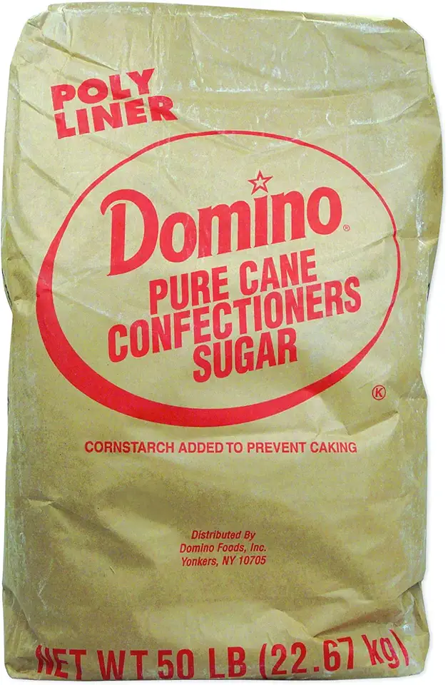 DOMINO SUGAR Powdered Sugar 50 lb - Ordering Only, 1 LB