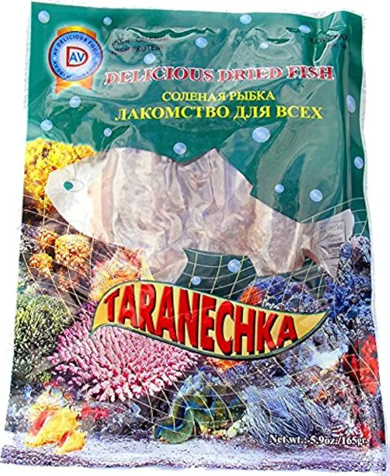 Dried Salted Fish (Jerky) Variety Pack Pack of 5