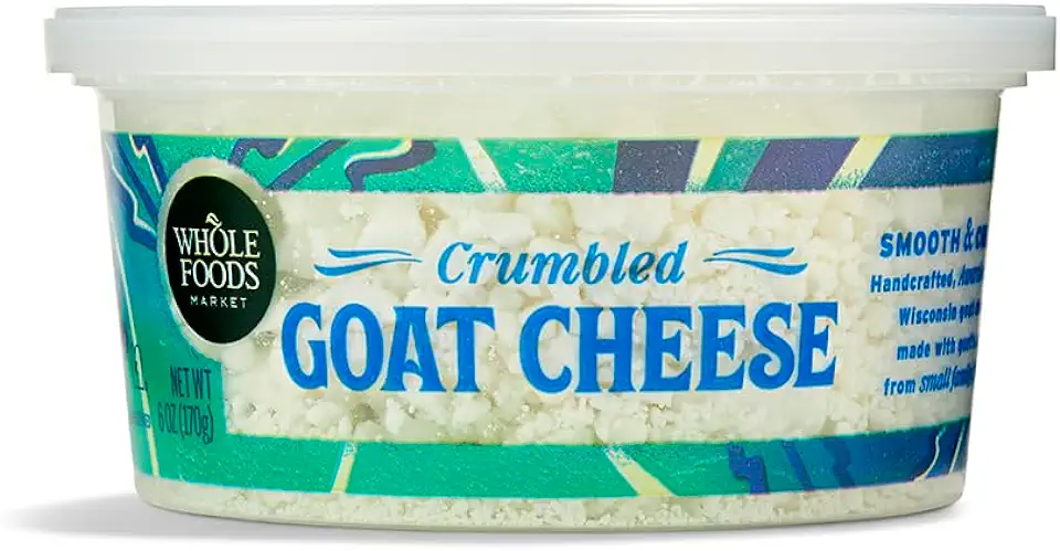 Whole Foods Market, Goat Cheese Crumbles, 6 Ounce