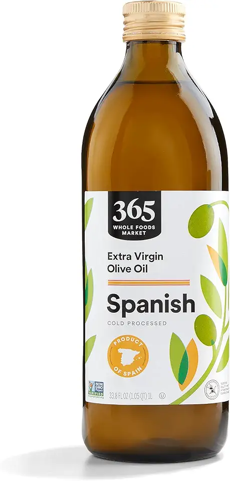 365 by Whole Foods Market, Cold Pressed Extra Virgin Spanish Olive Oil, 33.8 Fl Oz