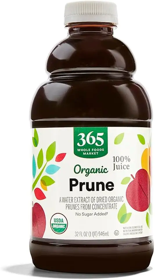 365 by Whole Foods Market, Organic 100% Prune Juice, 32 Fl Oz