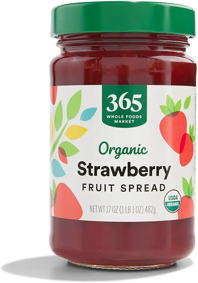 365 by Whole Foods Market, Organic Strawberry Fruit Spread, 17 Ounce