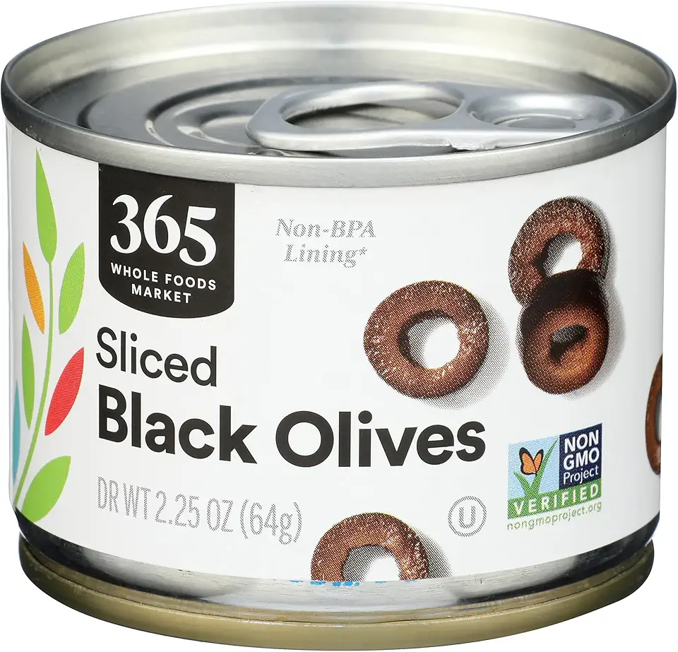 365 by Whole Foods Market, Ripe Sliced Olives, 2.25 Ounce