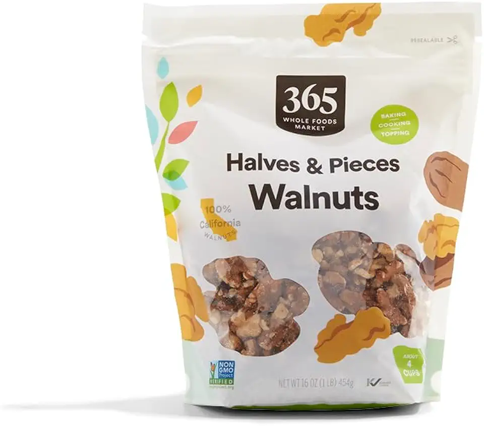 365 by Whole Foods Market, Walnut Halves And Pieces, 16 Ounce