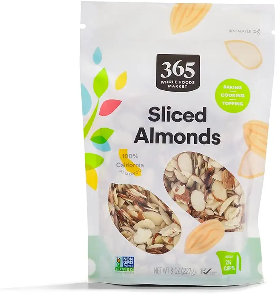 365 by Whole Foods Market, Sliced Almonds, 8 Ounce