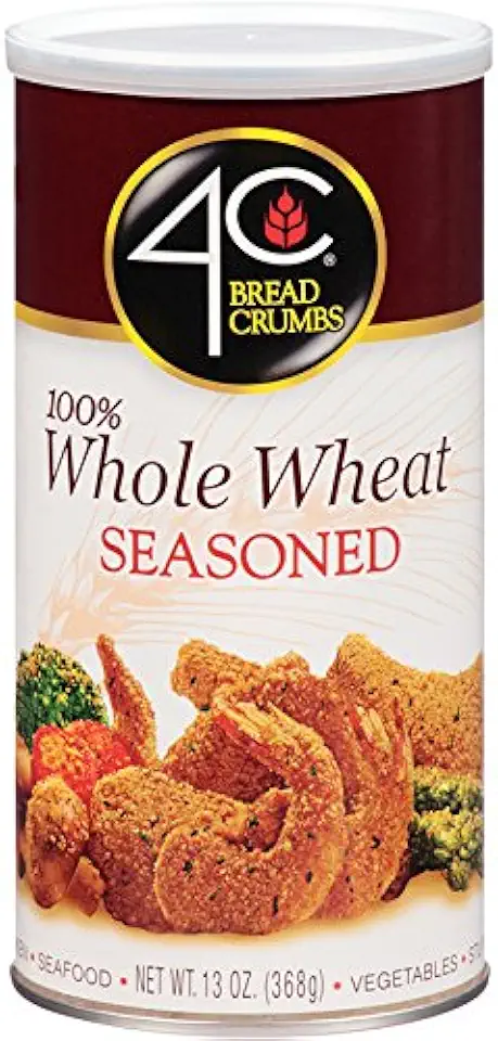 4C Whole Wheat Seasoned Bread Crumbs 13 oz. (Pack of 3)