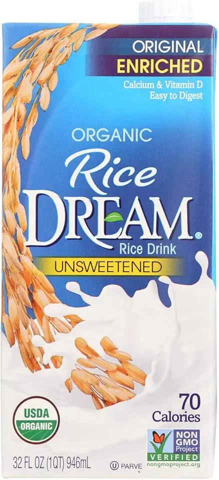 Rice Dream Organic Rice Drink Original Case Of 12 32 Fl Oz